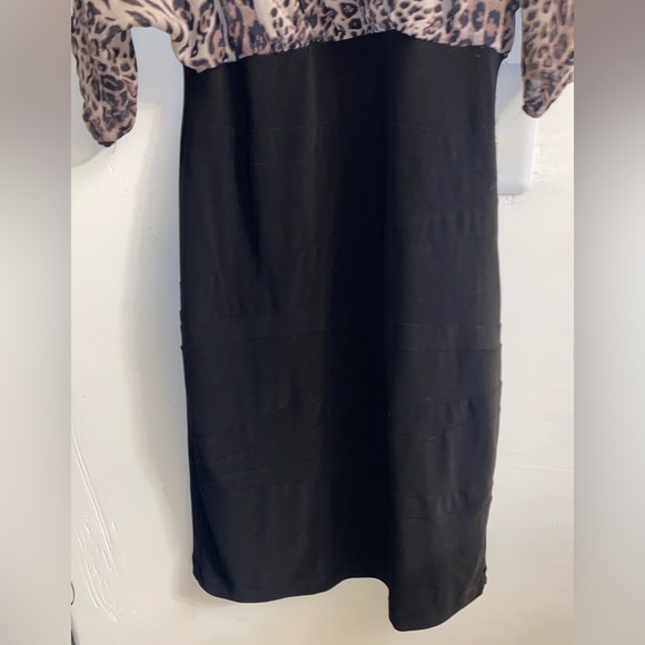 Bisou Bisou Animal Print Dress - Picture 3 of 6